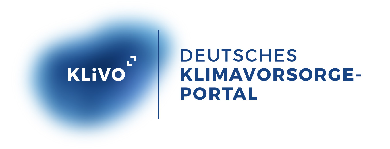 Logo des Deutschen Klimavorsorgeportals (KLiVO)