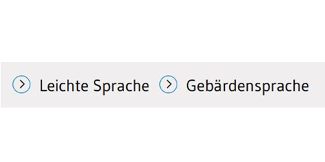 Leichte Sprache und Gebärdensprache